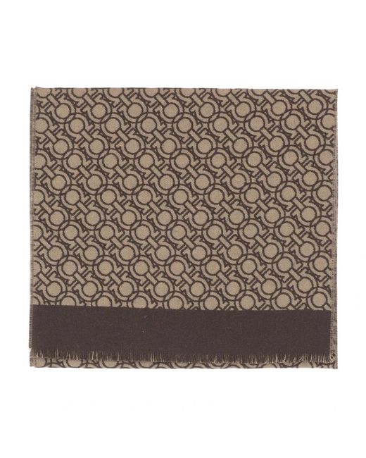 Ferragamo Metallic Winter Scarves for men