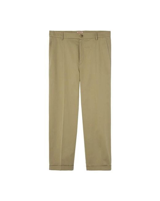 KENZO Green Cropped Trousers for men