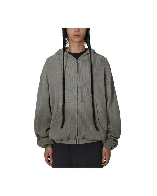 Roa Gray Zip-Throughs for men