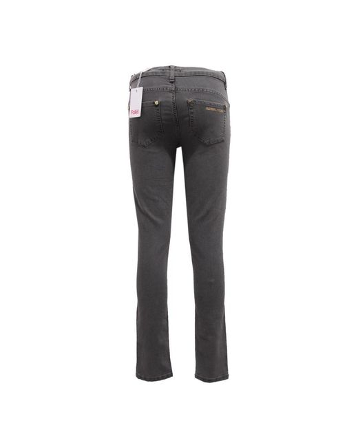 Blugirl Blumarine Gray Slim Fit Jeans