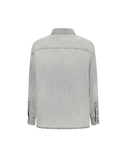DARKPARK Gray Denim Shirts for men