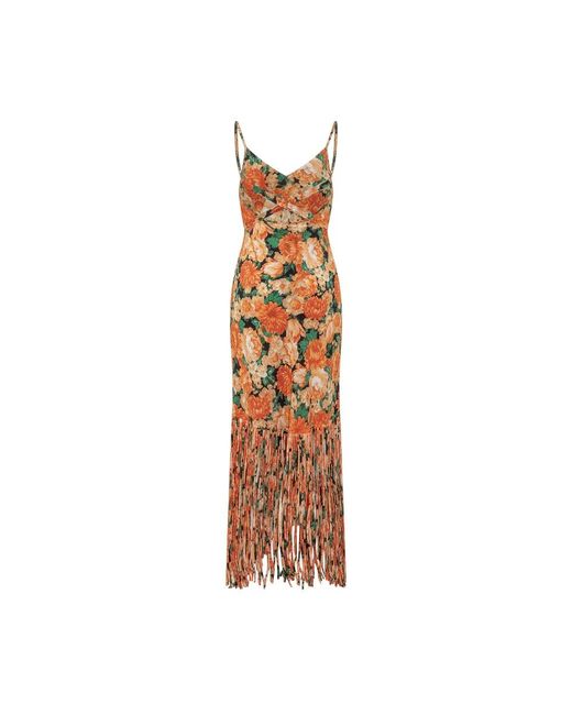 Pinko Brown Maxi Dresses