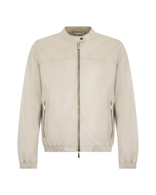 Leather Jackets Moorer de color Natural