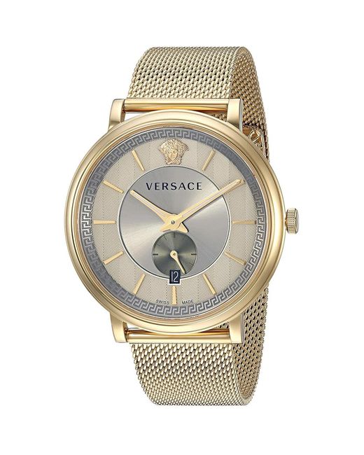 Versace V-Circle Manifesto Edition in het Metallic voor heren