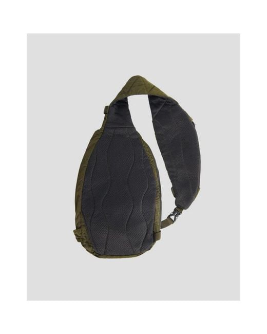 C P Company Crossbody Rugzak in het Green