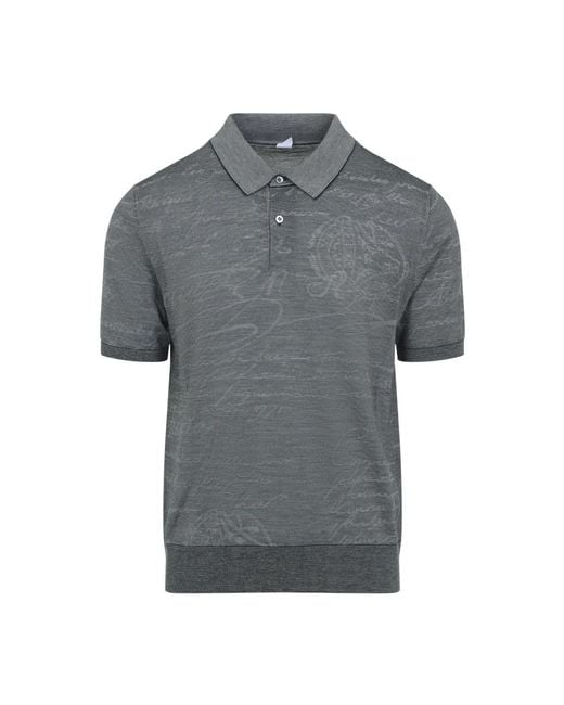 Berluti Gray Polo Shirts for men