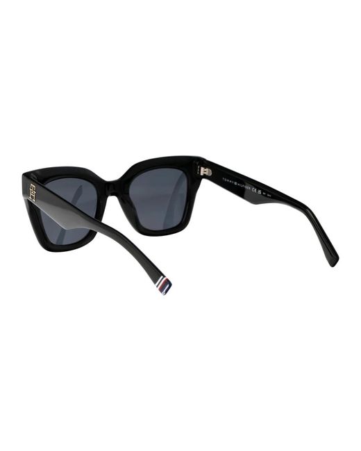 Tommy Hilfiger Black Stylische sonnenbrille th 2051/s