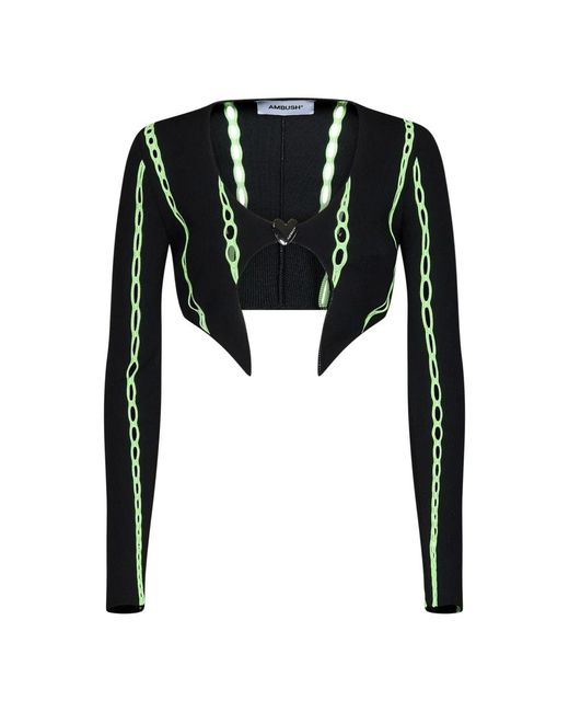 Ambush Truien & Vesten ,Zwart ,Polyester Sweatshirts in het Black