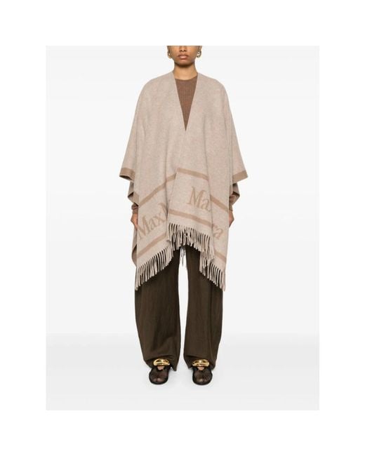 Max Mara Natural Ponchos