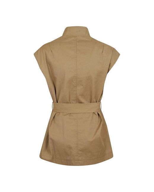 Dries Van Noten Natural Vests