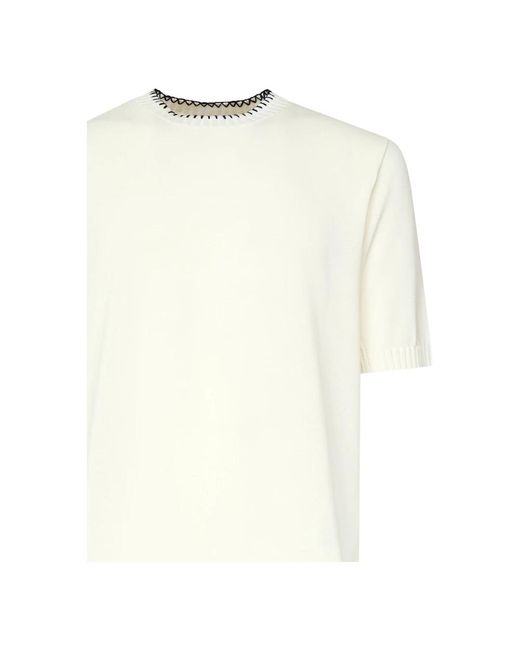 T-Shirts Eleventy de hombre de color White
