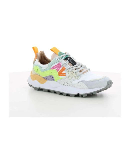 Flower Mountain Blue Sneakers