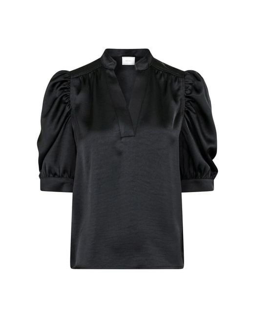 Neo Noir Black Blouses