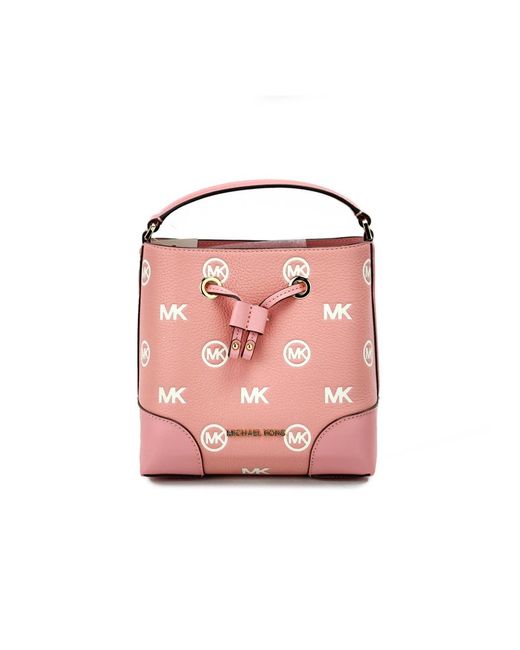 Bucket Bags Michael Kors de color Pink