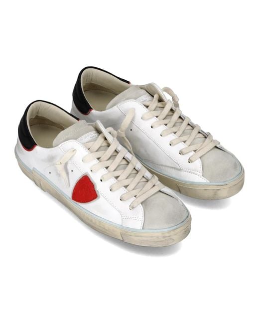 Philippe Model Sneakers in het White voor heren