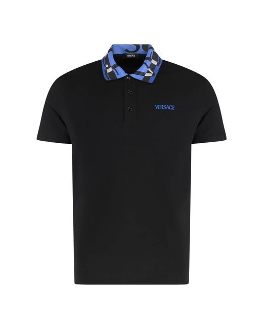 Versace Polo Shirts in het Black voor heren