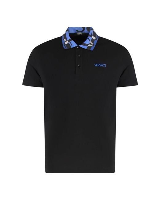 Versace Polo Shirts in het Black voor heren