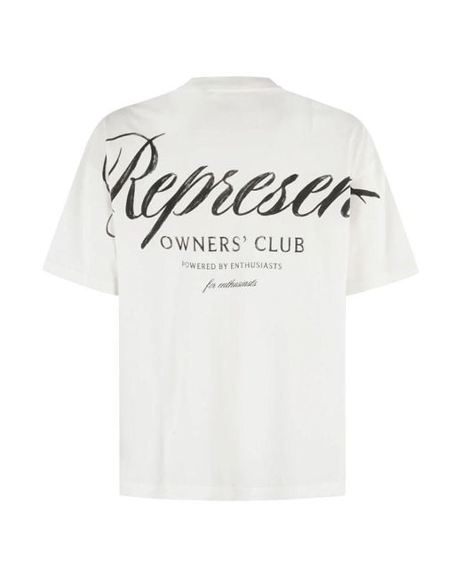 T-Shirts di Represent in White da Uomo