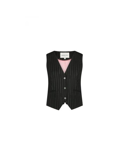 FABIENNE CHAPOT Jassen ,Zwart ,Tweed Gigi Gilet in het Black
