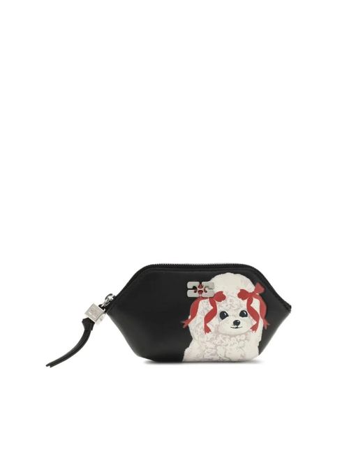 Ganni Black Wallets & Cardholders