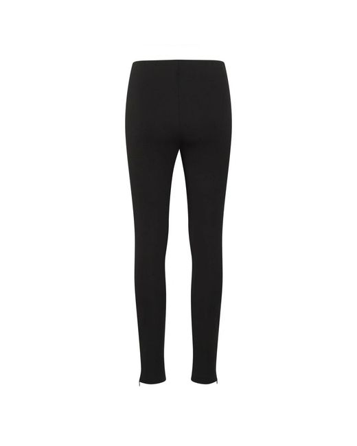Part Two Black Slim-Fit Trousers
