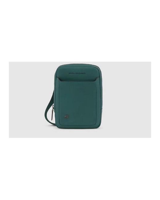 Piquadro Green Shoulder Bags for men