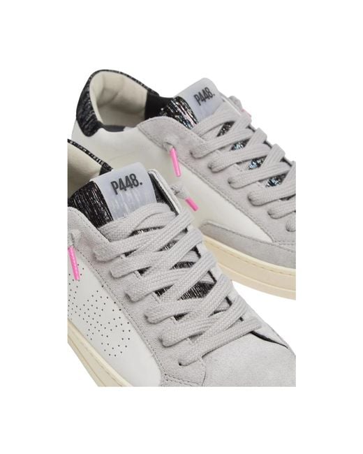 P448 White Sneakers