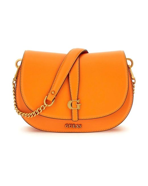 Cross Body Bags di Guess in Orange