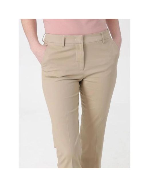 PT01 Natural Straight Trousers