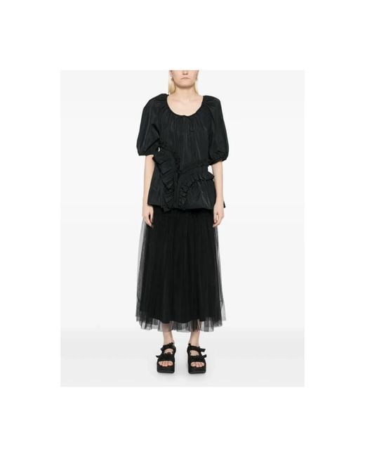 CECILIE BAHNSEN Black Blouses