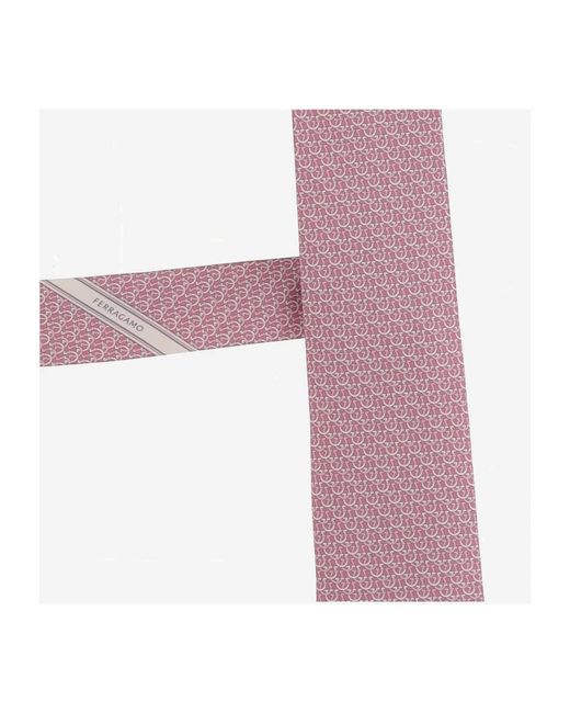 Ties Ferragamo de hombre de color Purple
