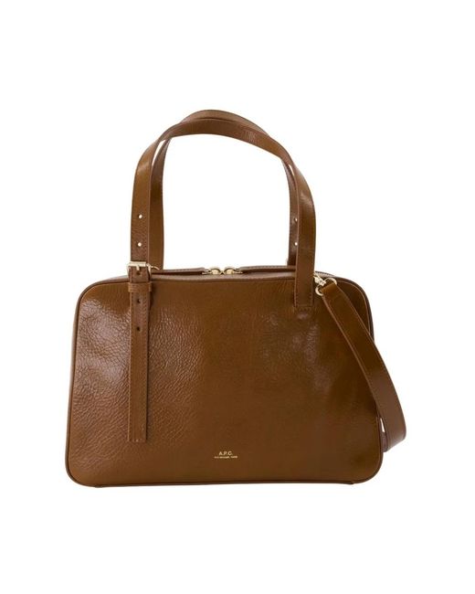 A.P.C. Handbags in het Brown