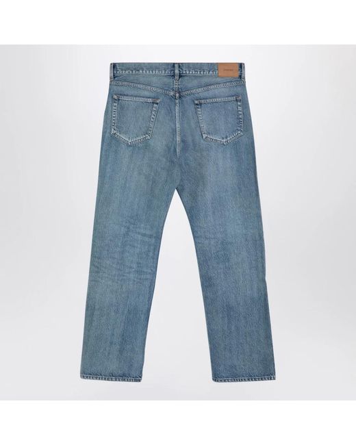 Straight Jeans Saint Laurent de hombre de color Blue