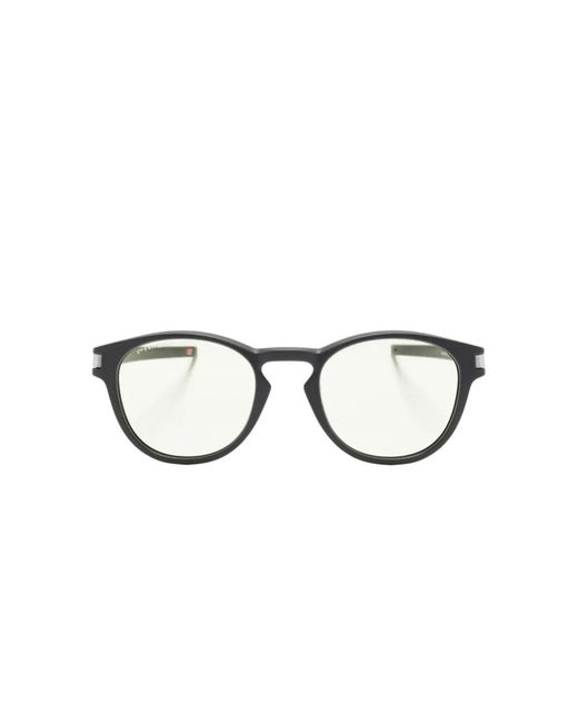 Oakley Accessoires ,Zwart ,Mat Carbon Latch Zonnebril in het Brown voor heren