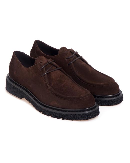 Guglielmo Rotta Brown Laced Shoes