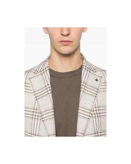 Tagliatore Jacket in het Natural voor heren