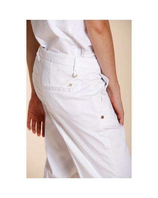 Mason's White Chinos