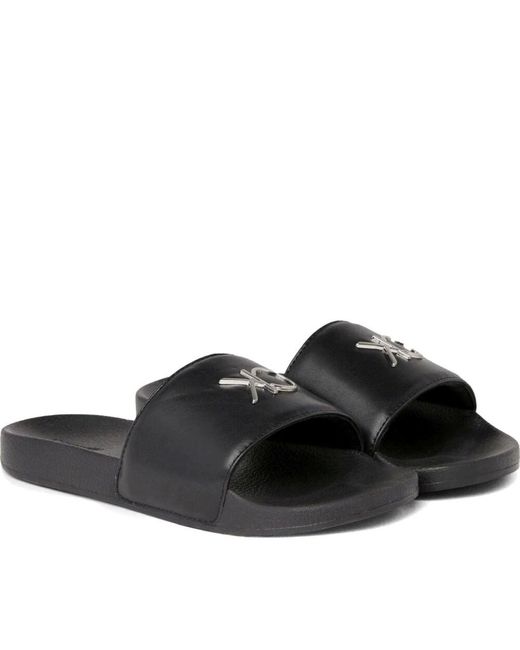 Calvin Klein Black Schwarze flip flops für frauen