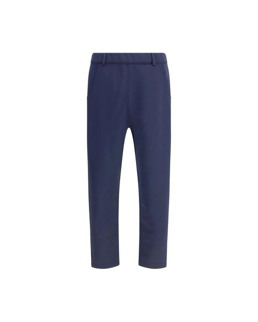 Prada Blue Jersey Pants for men