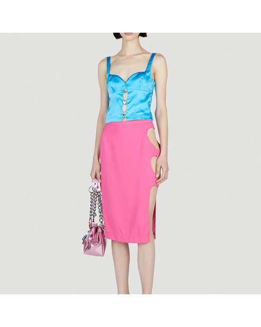 Marco Rambaldi Tops > Sleeveless Tops in het Blue