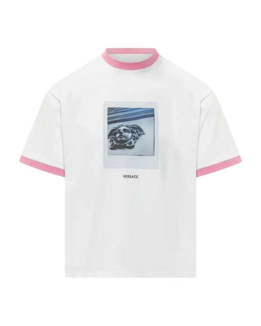 T-Shirts Versace de color Blue
