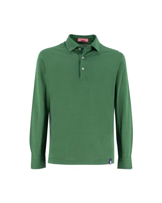 Drumohr Green Polo Shirts for men