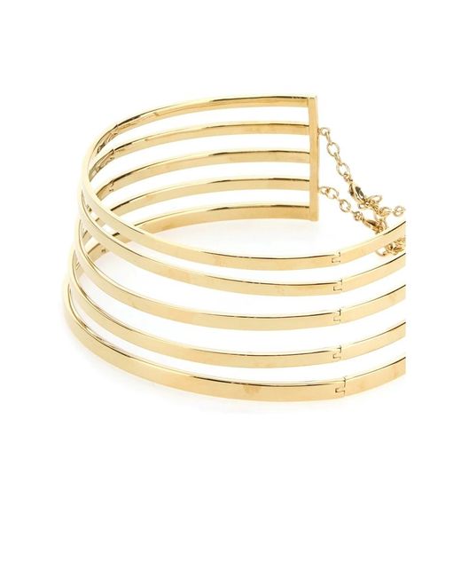 AMINA MUADDI Metallic Necklaces