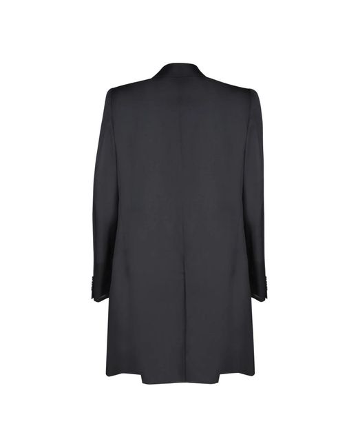 Comme des Garçons Wollmantel Mit Einreihiger Knopfleiste in Black für Herren