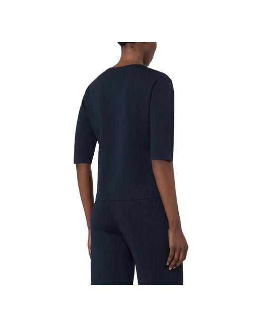 Max Mara Black Blouses