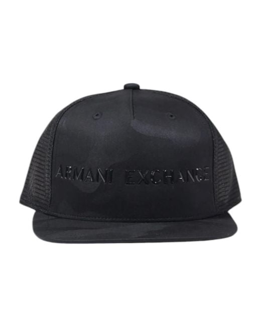 Caps di ARMANI EXCHANGE in Black da Uomo