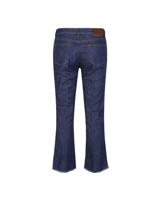 Fay Blue Cropped Jeans
