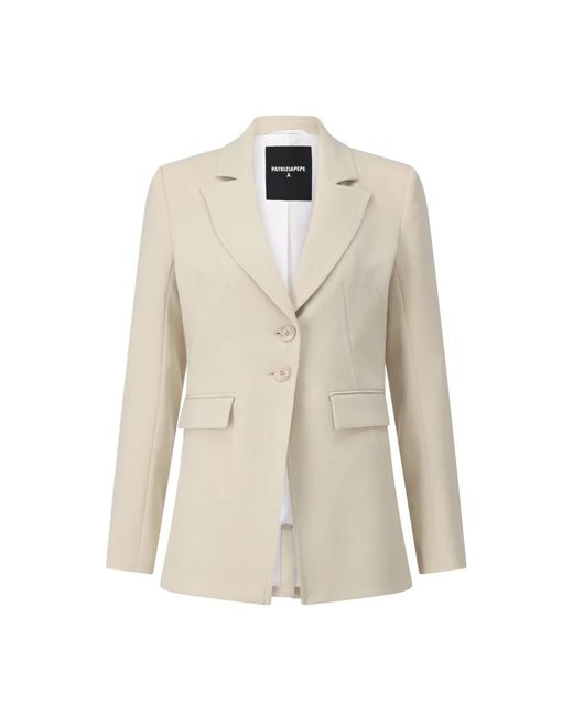 Blazers di Patrizia Pepe in Natural