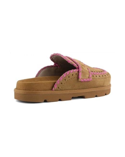 Mou Brown Mules