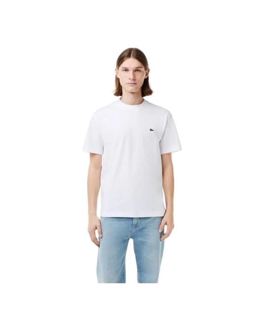Lacoste White T-Shirts for men
